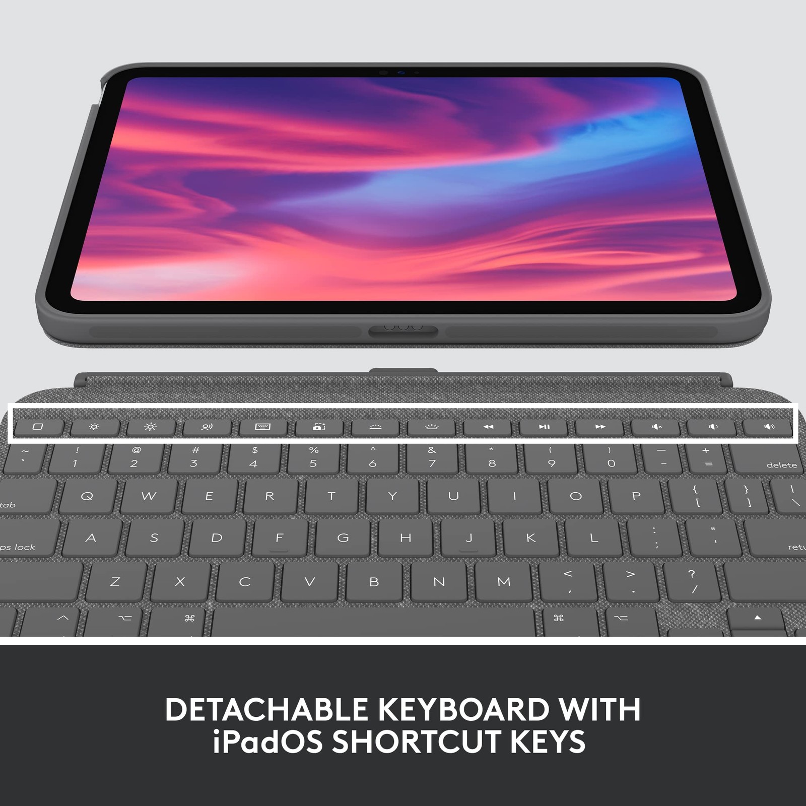 Logitech Combo Touch Detachable 10th Gen iPad Keyboard Case
