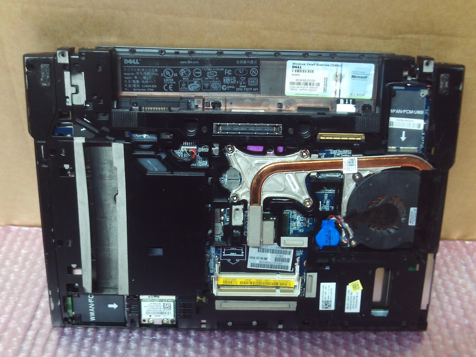 Dell Latitude E6400 Motherboard With Palmrest Bottom Base And Processors