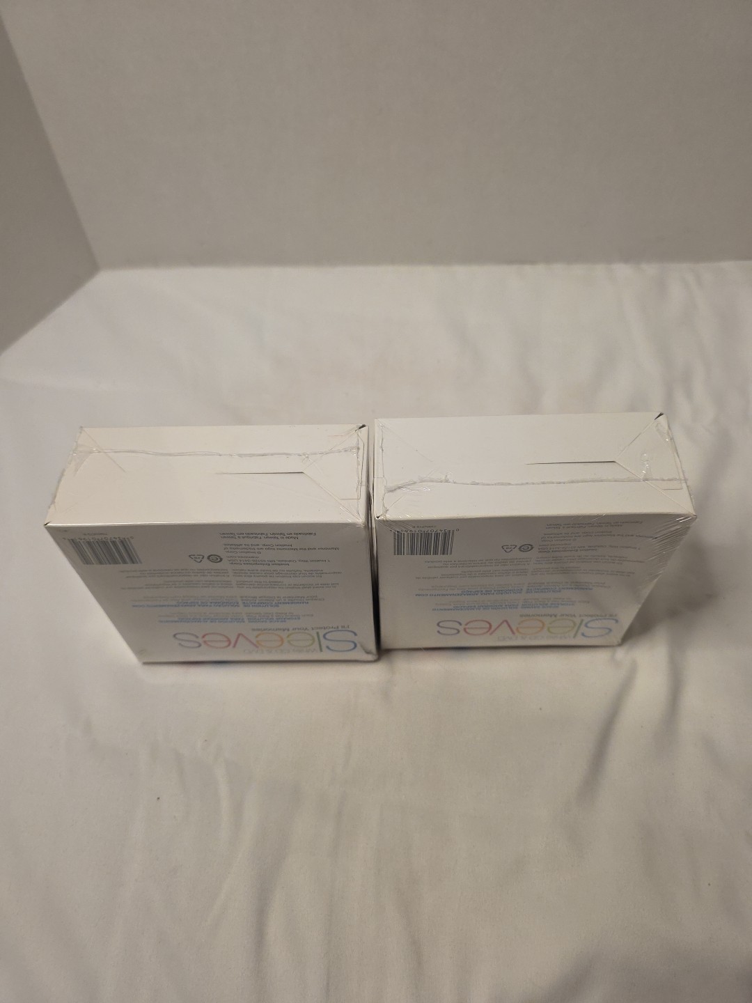 LOT (2) 100pk Memorex Brand White Color CD DVD Paper Sleeve w Window/Flap New