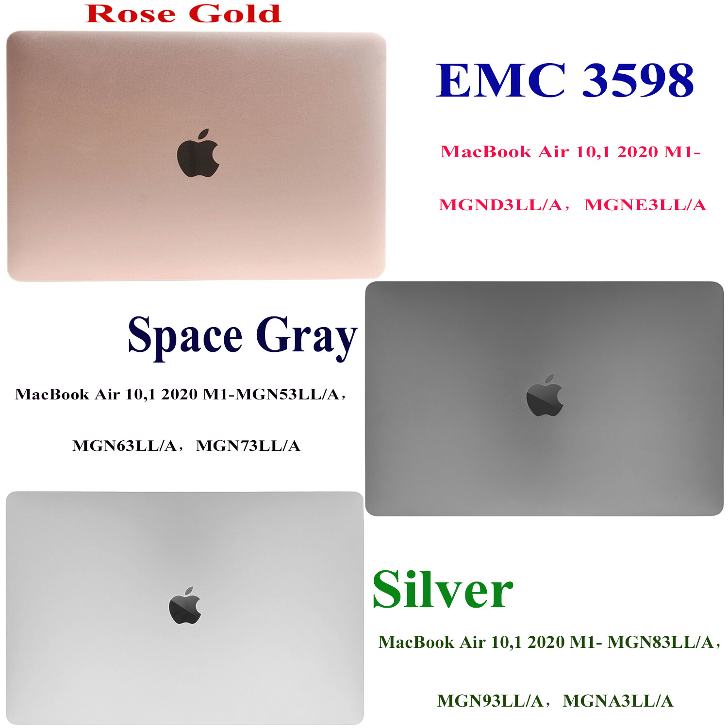 A+ LCD Screen Complete Assembly for MacBook Air Retina A2337 MGN63LL/A MGN93LL/A