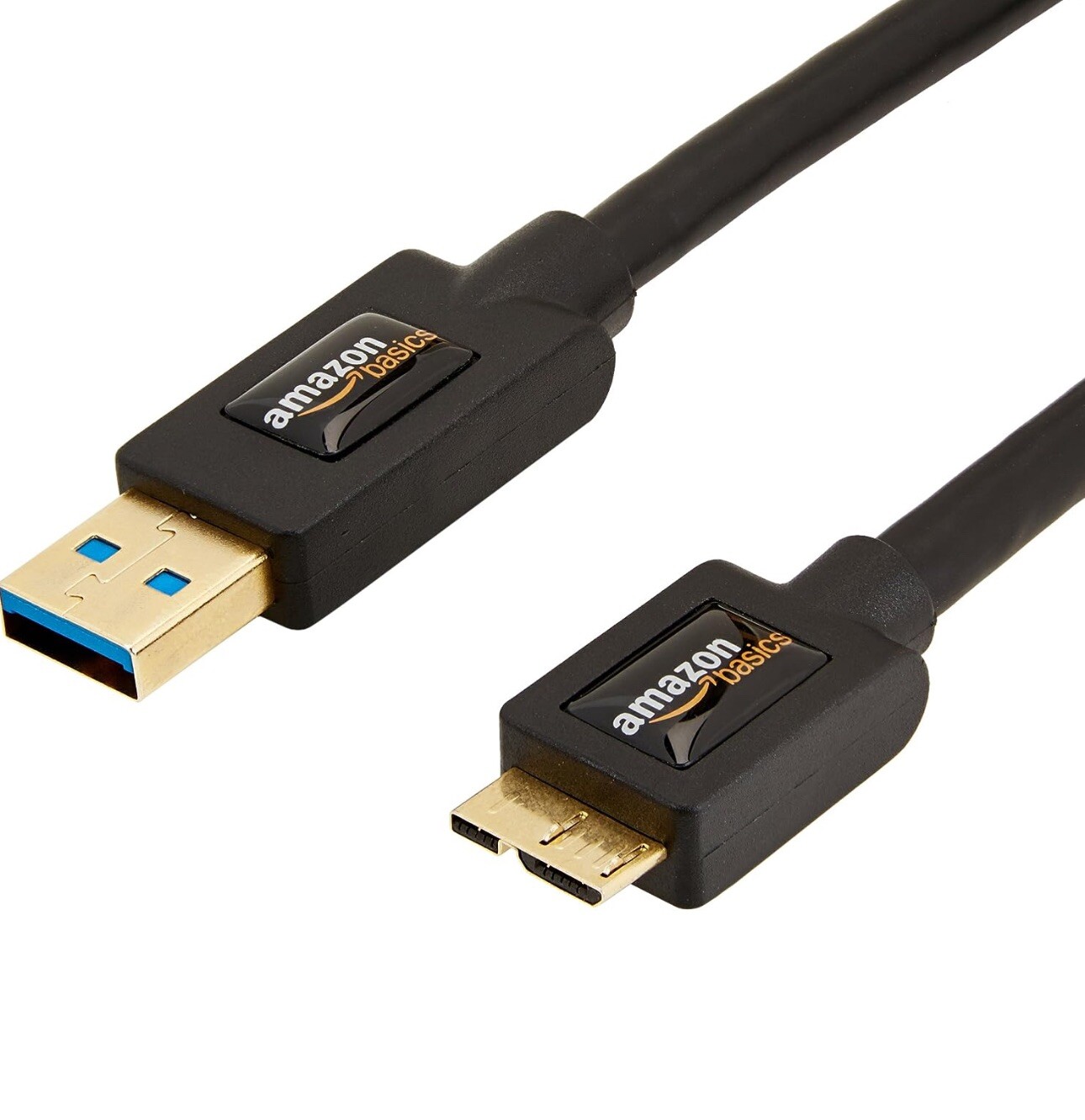 Amazon Basics premium USB 3.0 Cable – A-Male to Micro-B – 3 Feet