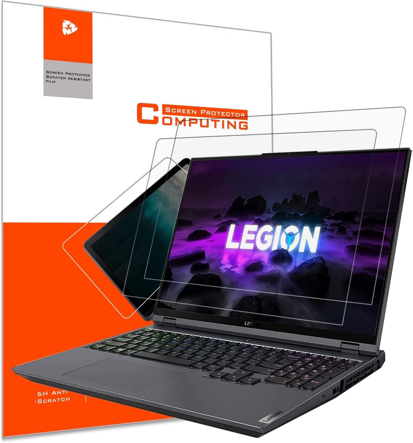 2 Pack Matte Anti Glare Screen Protector for Lenovo Legion 16″ Laptop