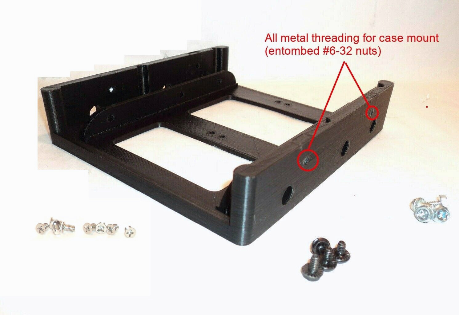 5.25” Drive Bay to 2x 2.5” SSD + 3.5″ HDD Tray Adapter Slot Mounting Bracket!