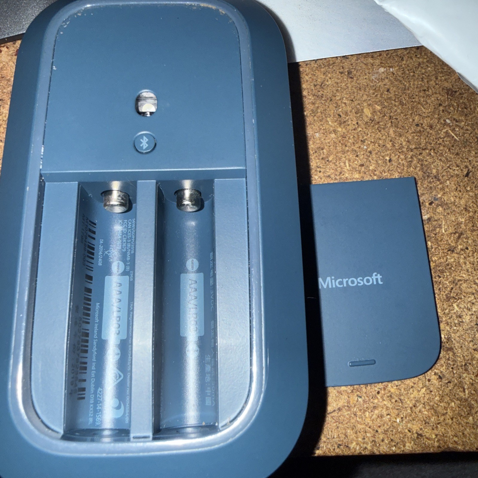 Microsoft Surface Mobile Mouse Ice Blue Wireless Bluetooth 1679/1679C Working