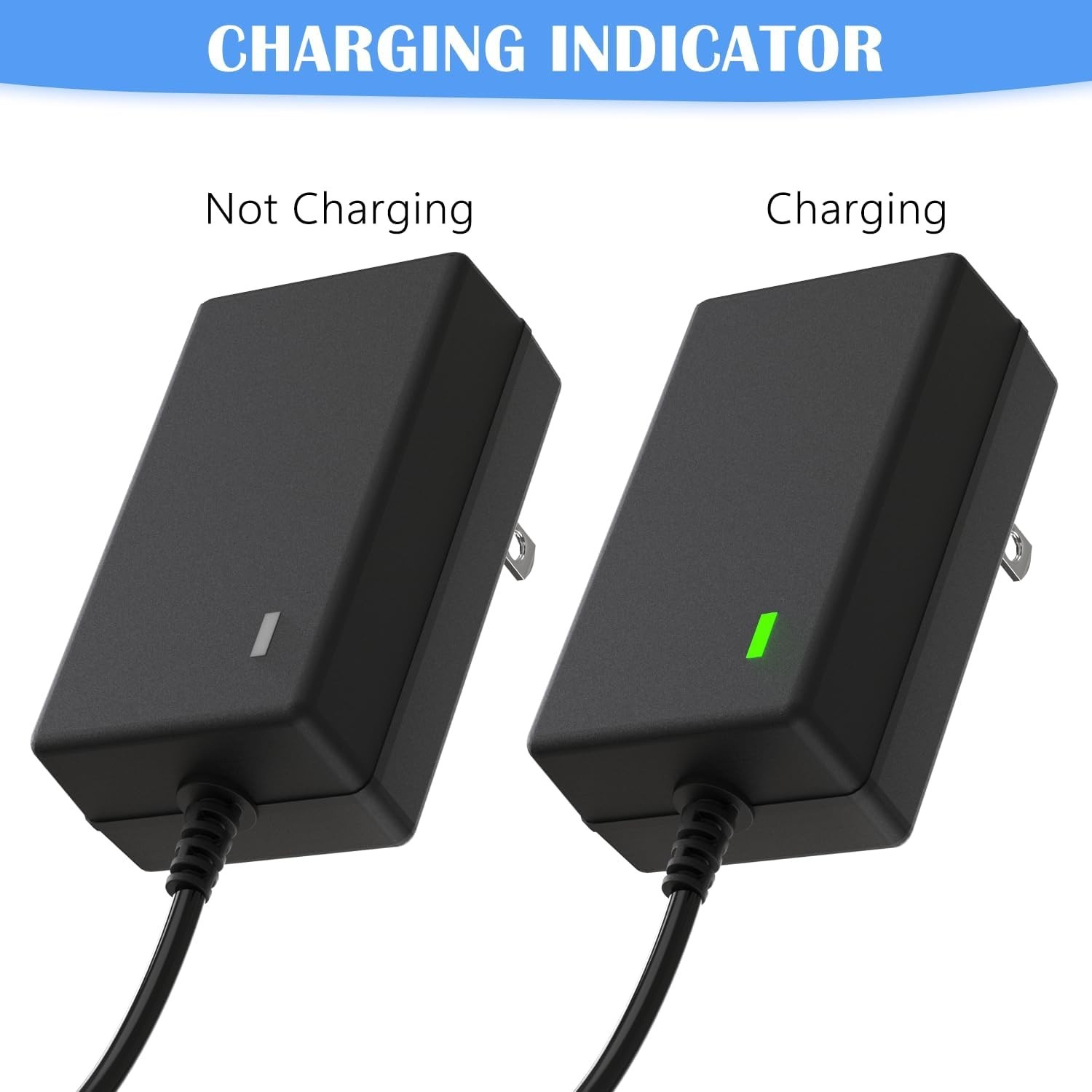24V Charger for Razor E300 E200 E150 E125 E100 MX350, Pocket Mod, Sports Mod, Di