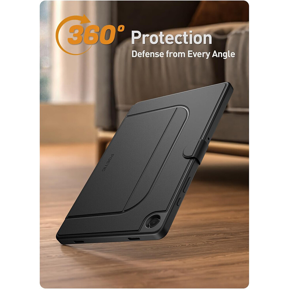 For Samsung Galaxy Tab A9+ Plus Case Poetic Explorer Fidget Mount Folio Case