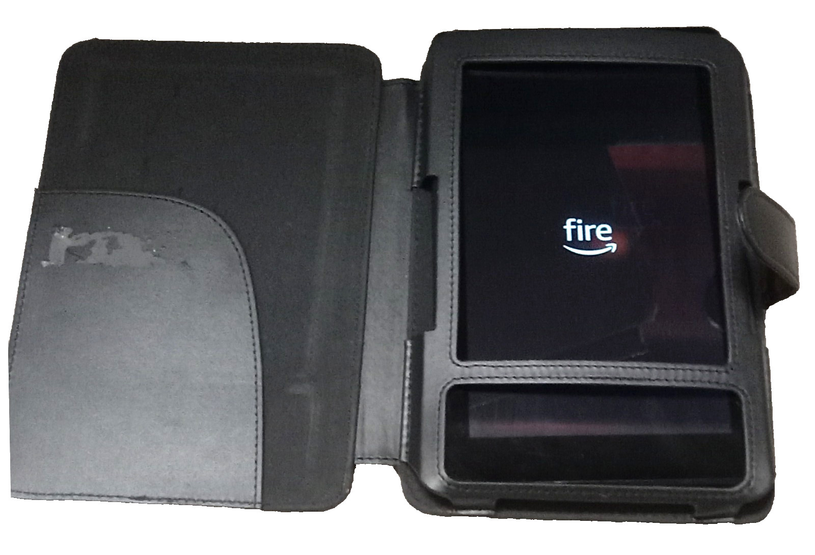 Amazon Kindle Fire 7 Bundle, 12GB Black M8S26G w/Case & USB Cable, Tested