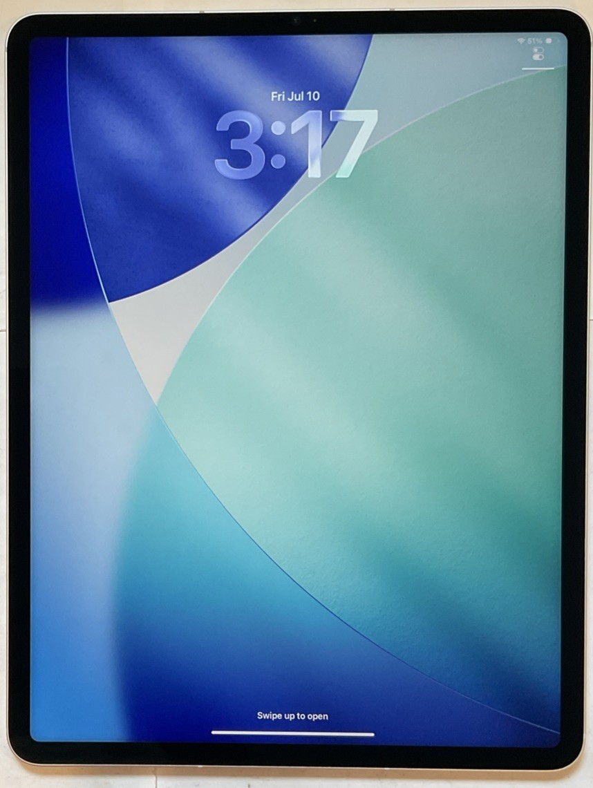 TESTED USED Wi-Fi + 5G UNLOCKED, iPad PRO 5TH GEN 12.9″, 256GB A2379, MHNX3LL/A.