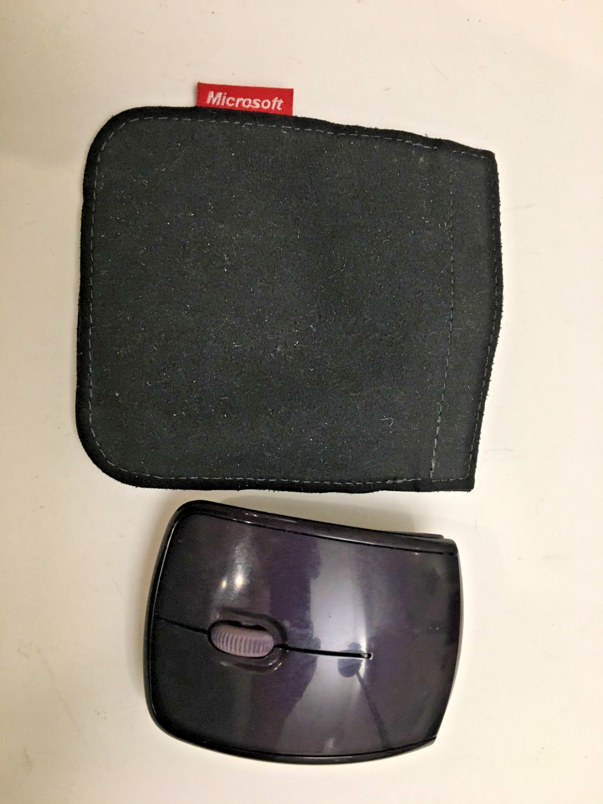 Microsoft Surface Arc Folding Mouse BlueTrack – Purple with Case : VGC