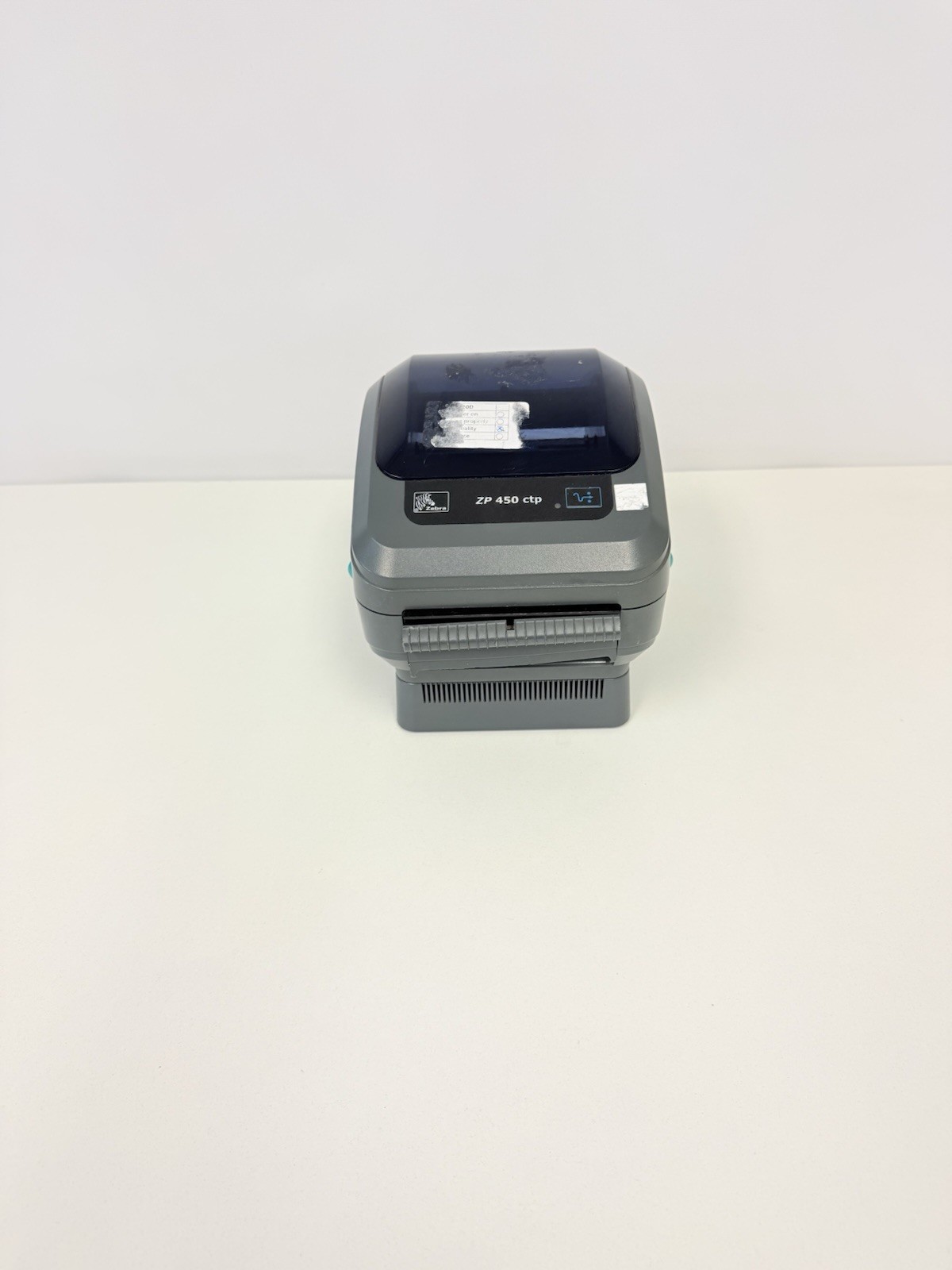 Zebra ZP 450 CTP Direct Thermal Label Printer POWER TESTED ONLY Parts Only