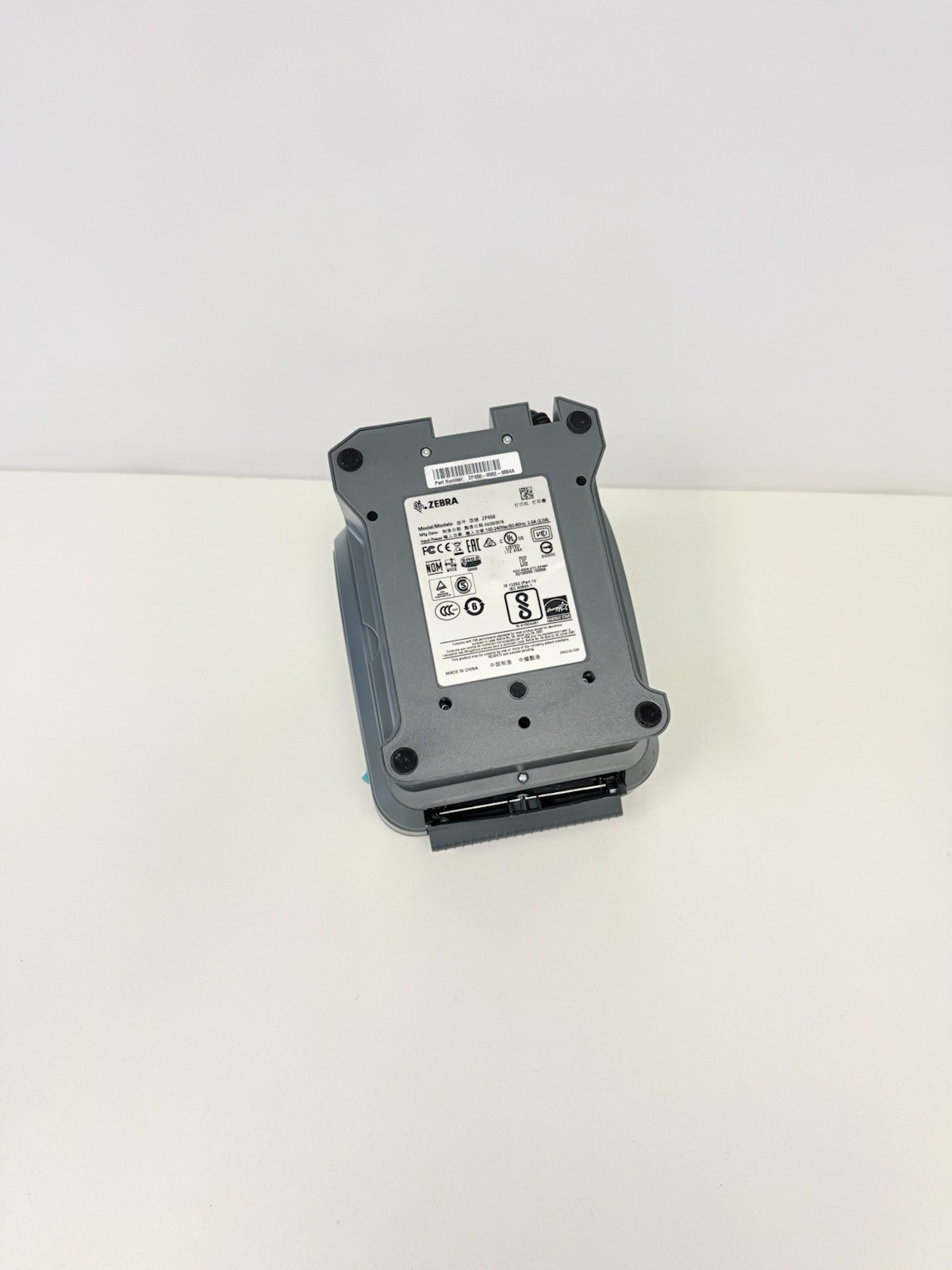 Zebra ZP 450 CTP Direct Thermal Label Printer POWER TESTED ONLY Parts Only