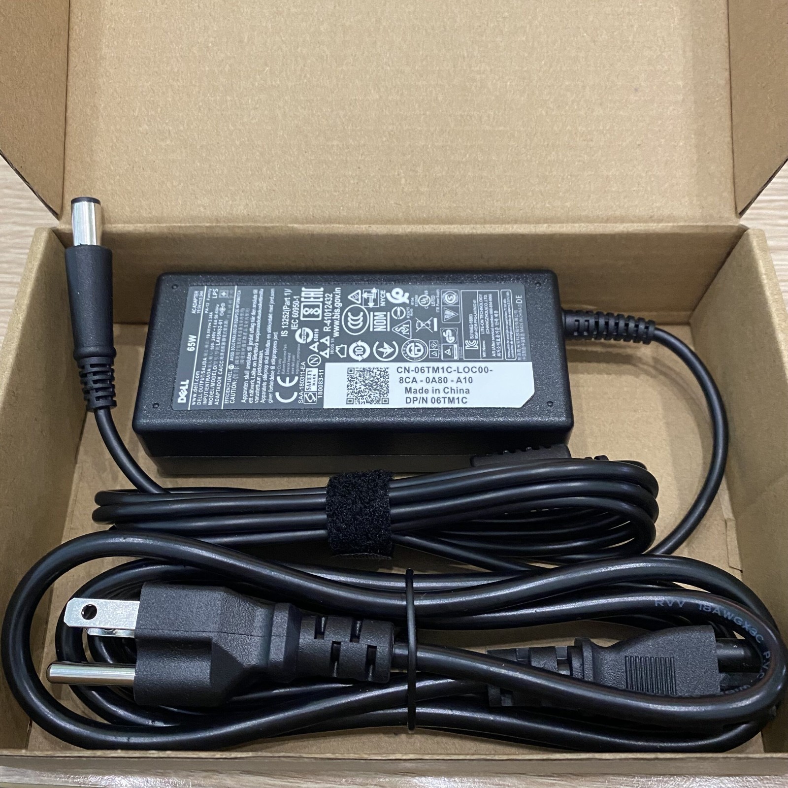 Genuine 65W Dell PA-12 AC Adapter Charger 928G4 06TM1C LA65NS2-01 7.4*5.0mm NEW