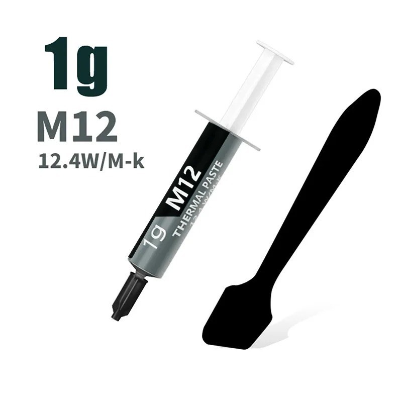 Thermal Paste 12.4W/mK CPU GPU Cooling Compound PC Heatsink Grease Kit Tool 1pc