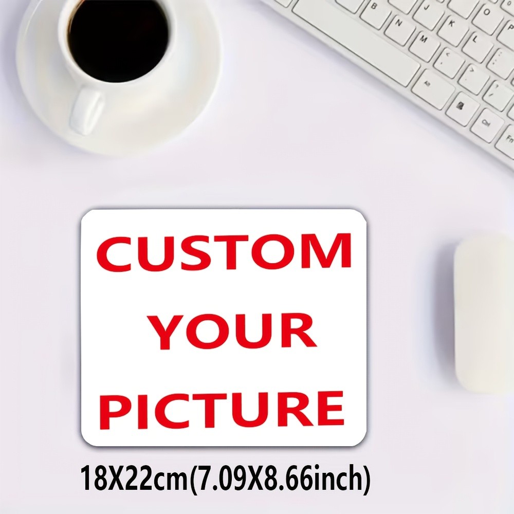 Custom Mouse Pad Personalized Design Desk Mat – Non-Slip Heat-Resistant