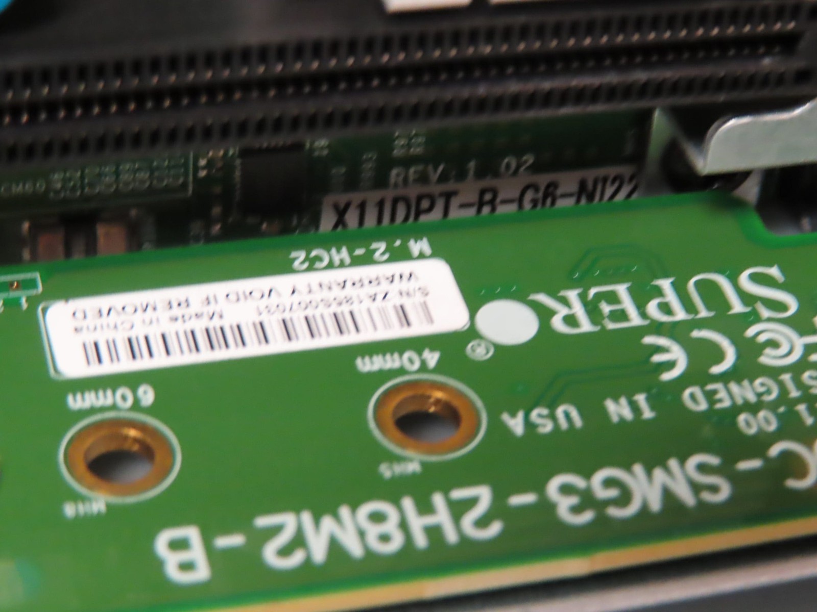 Supermicro 2U CSE-817B 24SFF 4-Node X11DPT-B 8x Gold 6148 512GB Ram 24x Trays