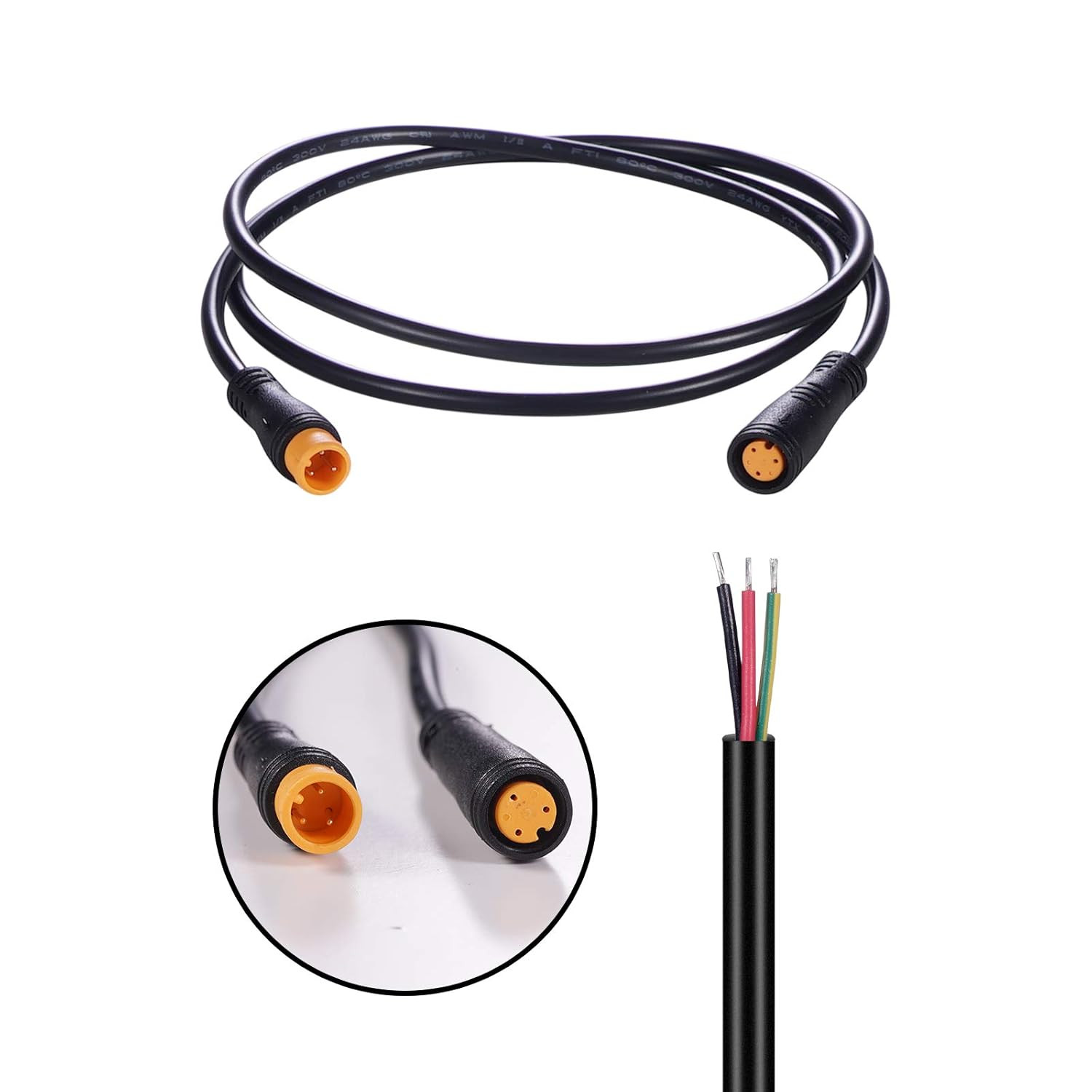 Waterproof Extension Cable Multi Pin 80cm