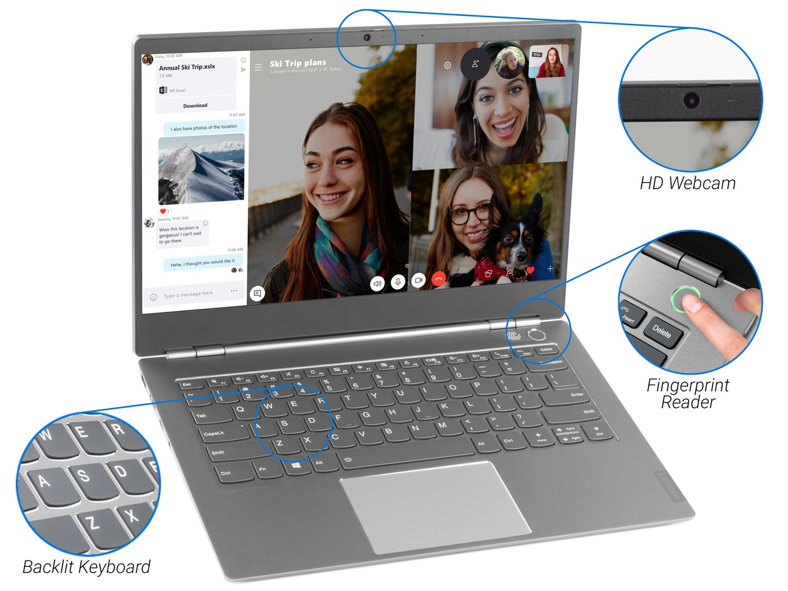 Lenovo ThinkBook 14s,FHD, i5-8265U, 16GB RAM, 2TB SSD,Radeon 540X, Win10 Pro
