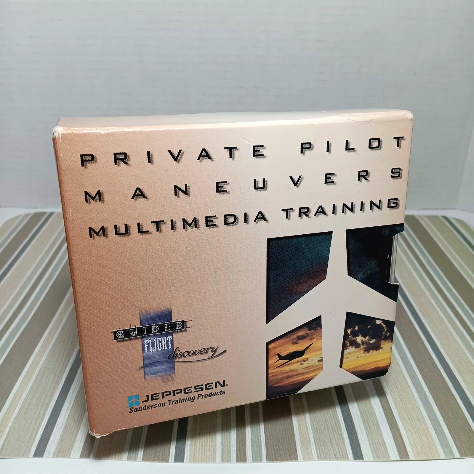Jeppesen Private Pilot Maneuvers Multimedia Training PC CD-ROM Box Set Complete