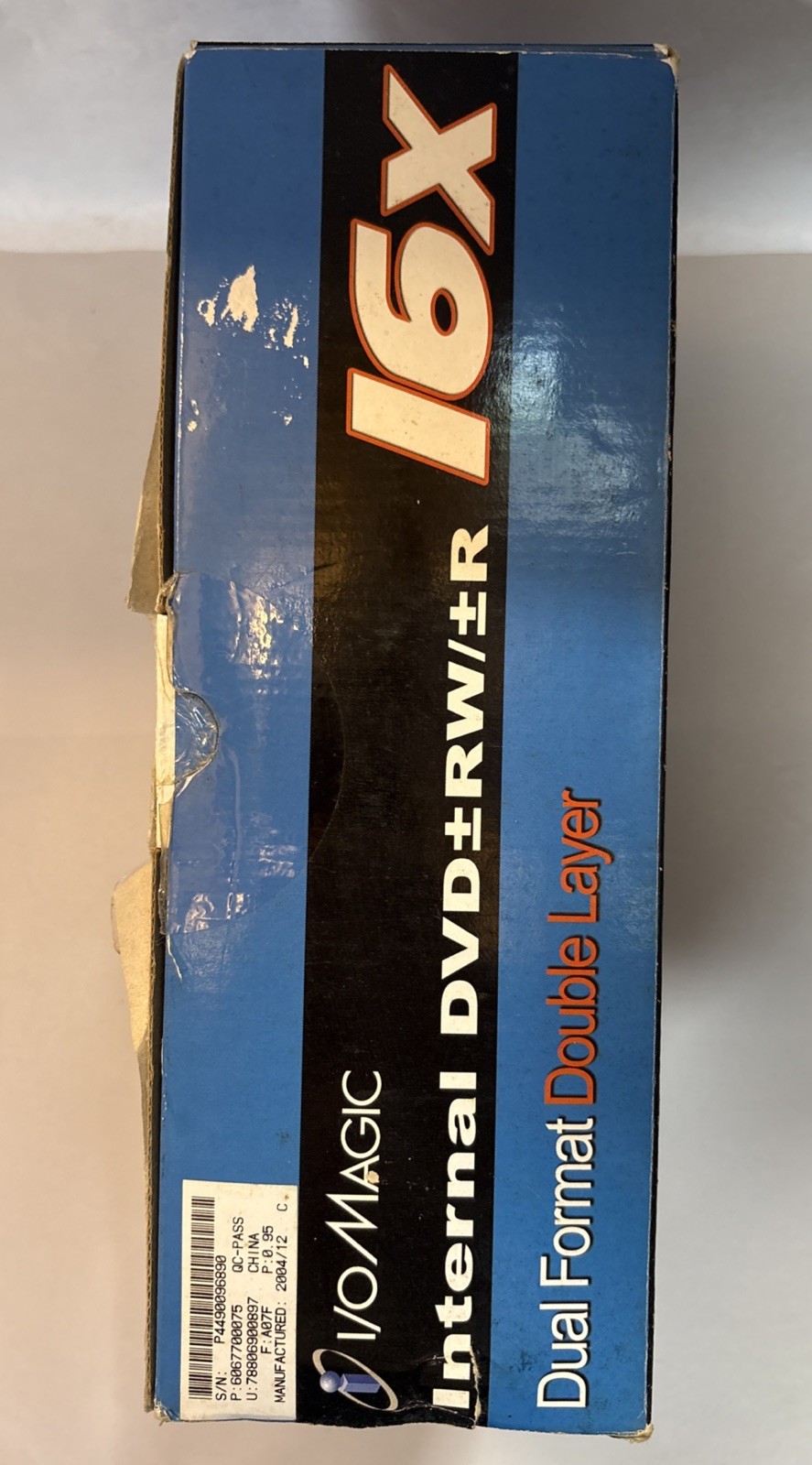 I/O Magic Internal DVD+RW/+R Drive 16x Dual Format Double Layer #IDVD16DD NIB