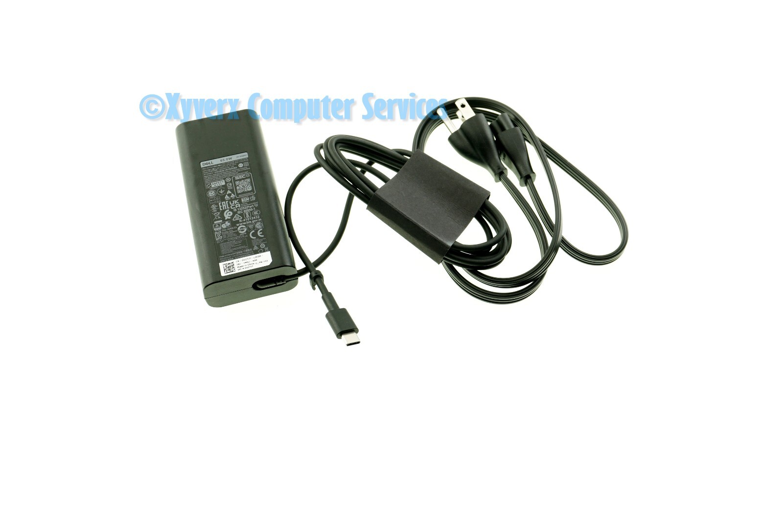 V2TJ7 LA65NM190 OEM DELL AC ADAPTER 65W 20.0V XPS 13 9365 P71G (GRADE B)(FB12)
