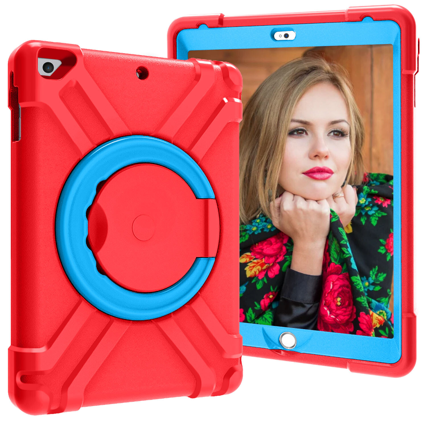 For iPad Pro 11-in 1st 2nd 3rd 4th Generation Shockproof Rotate Case Cover Stand