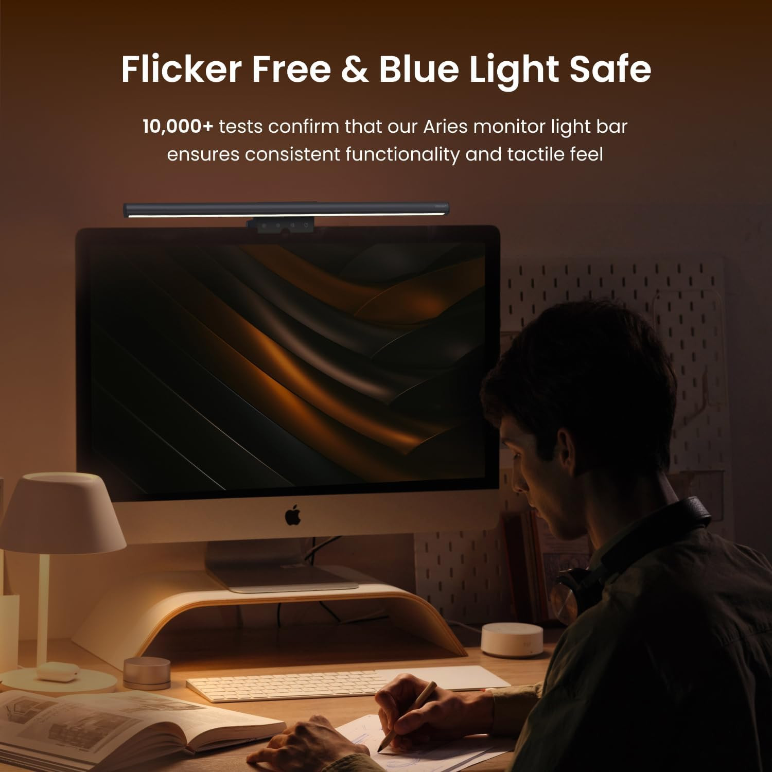 YEELIGHT Monitor Light Bar, Computer Monitor Lamp for Home Office Gaming, 250LM