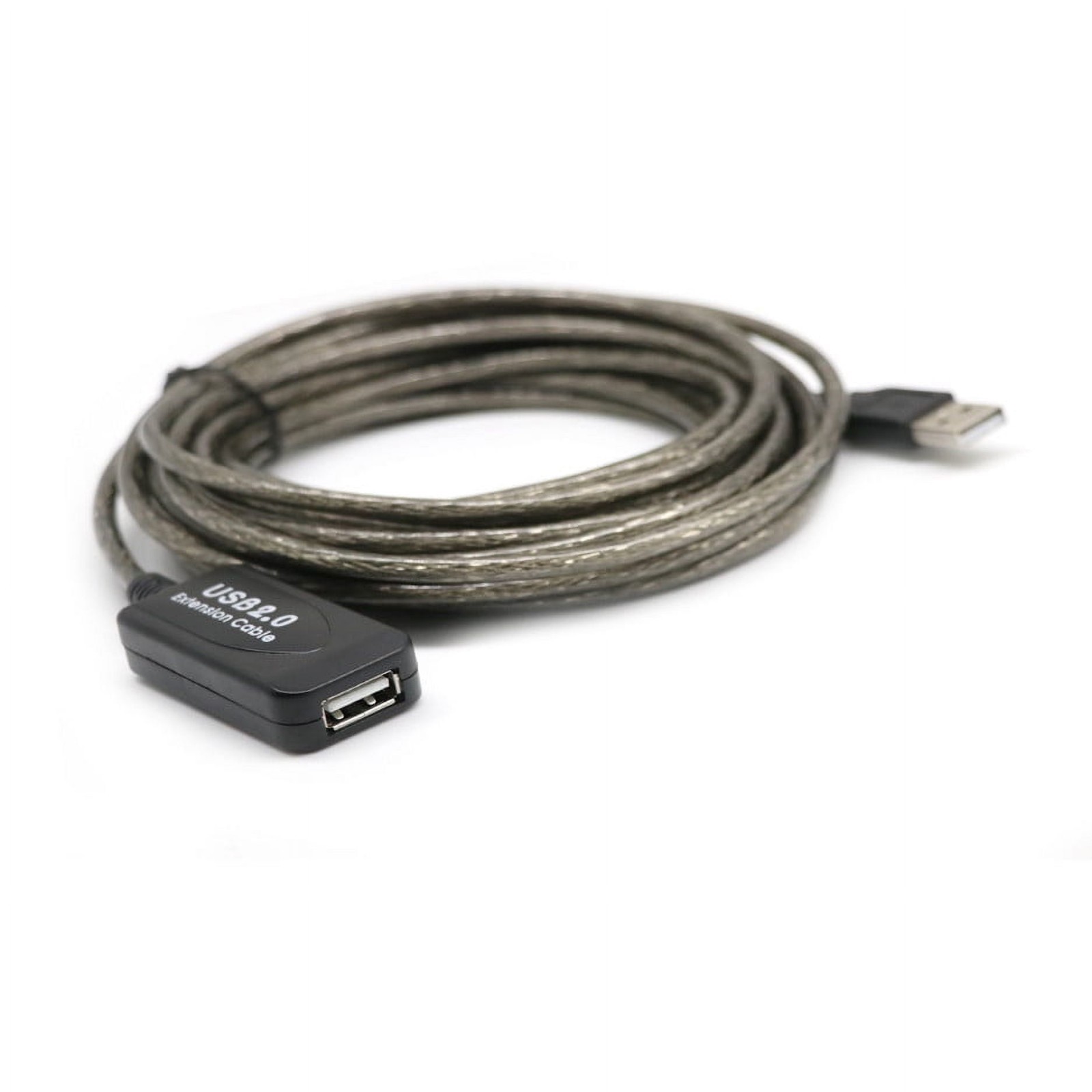 25 Ft USB 2.0 Active Repeater Male to Female Extension Cable Adapter Cord New US