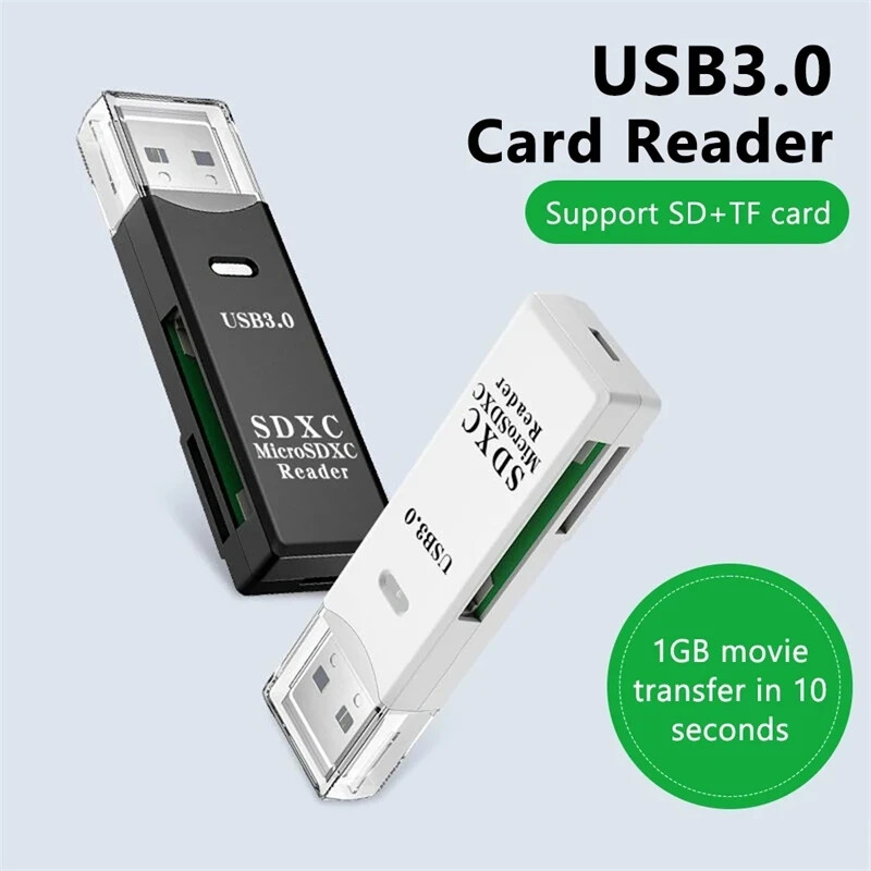 USB 3.0 Memory Card Reader for Micro SD to USB Adapter SDXC SDHC RS-MMC UHS-I