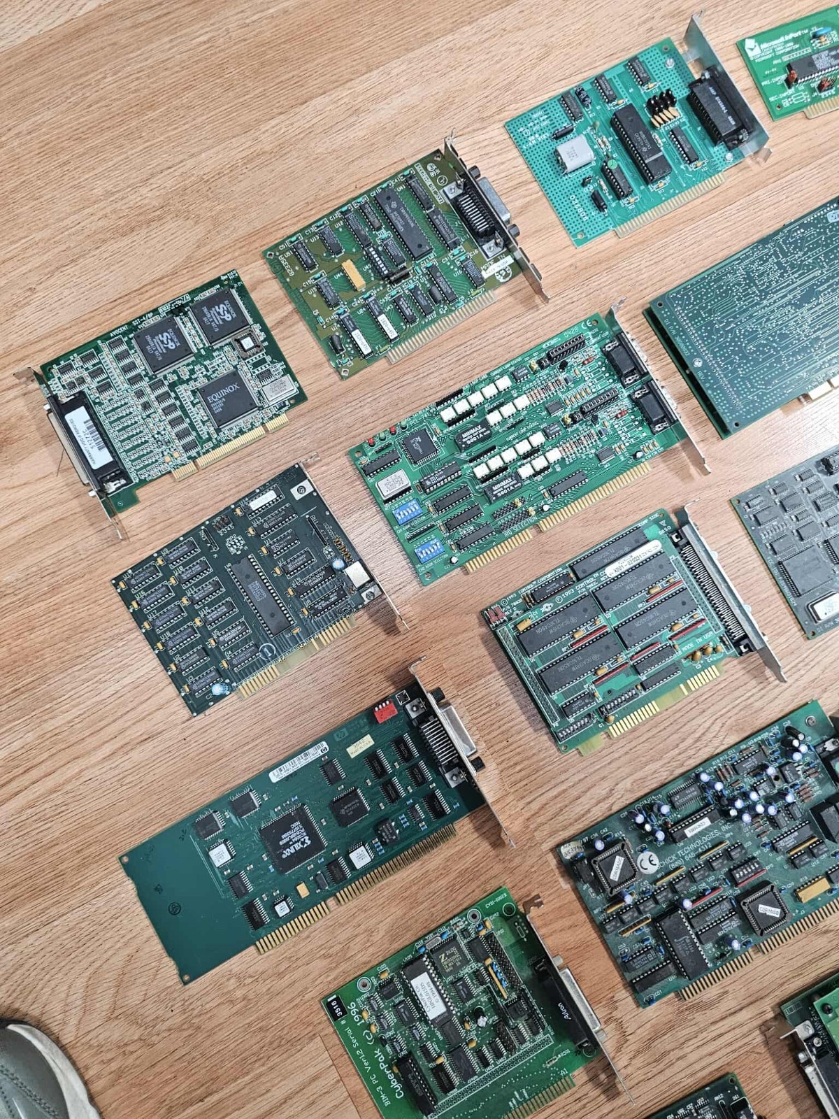 Huge Lot Misc/Random Unknown Proprietary Custom ISA Industrial Controller Cards