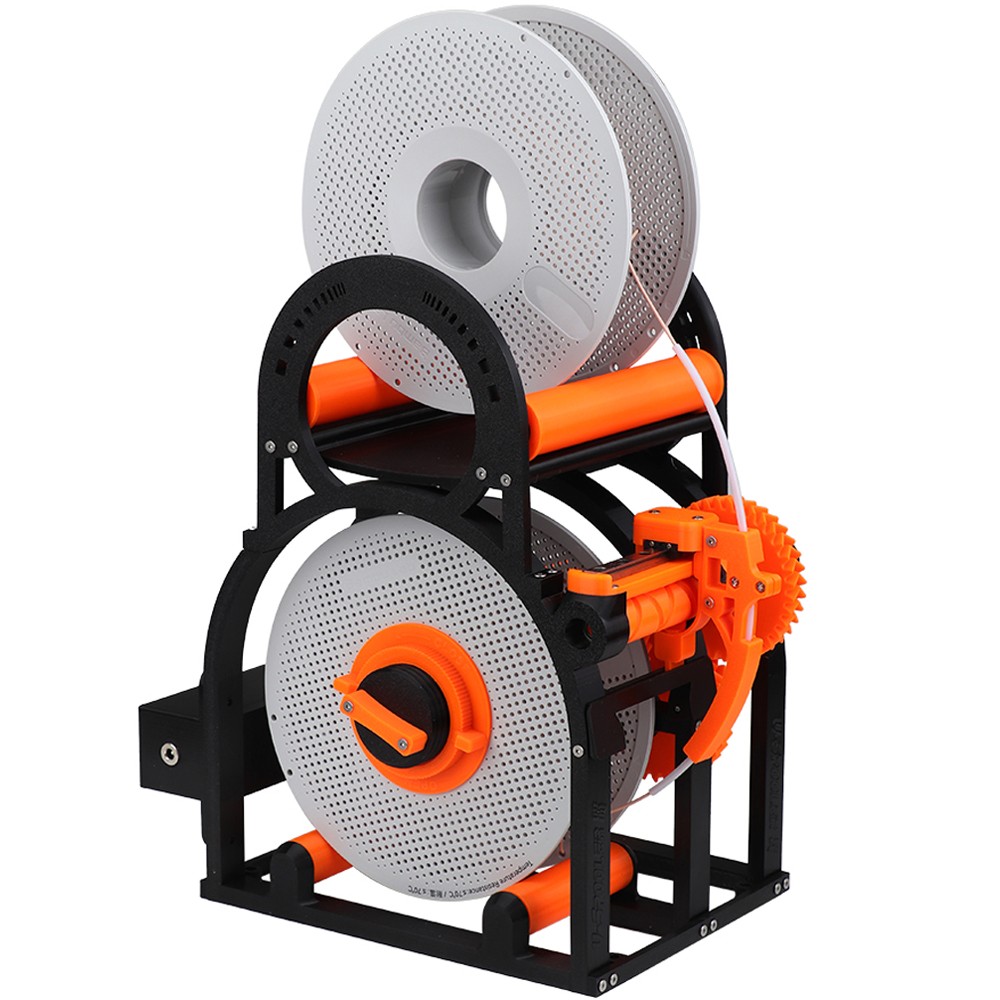 3D Filament Spool Rewinder Electric Filament Re-spooler 3KG Filament Transfer US