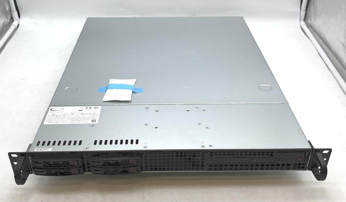 Supermicro Superserver CSE-111-6 w/ X11SCW-F Xeon E-2176G 16GB 2x 480GB SSD