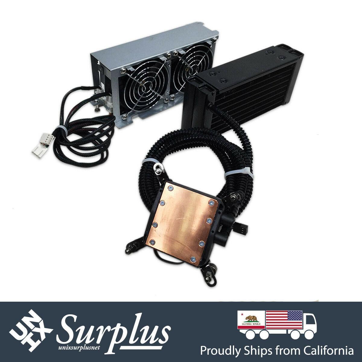 LGA 1366 Socket Compatible Liquid Cooling Kit with Fans – Custom Build
