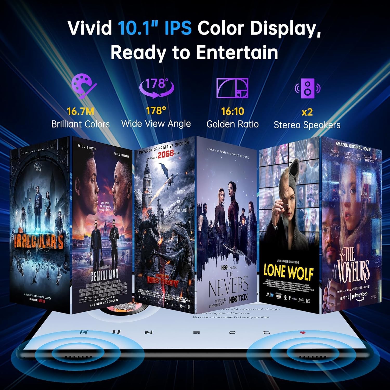 Android 14 Tablet with Sim Card Slot Unlocked Cellular Tablets 10GB+32GB…
