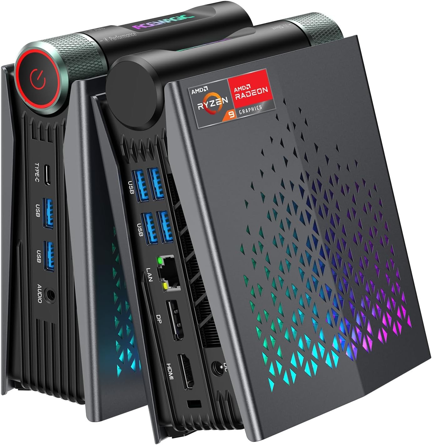 ACEMAGIC MINI PC AMD Ryzen 7 H255 (8C/16T,up to 4.9GHz) 16GB+512GB Wind 11 Pro