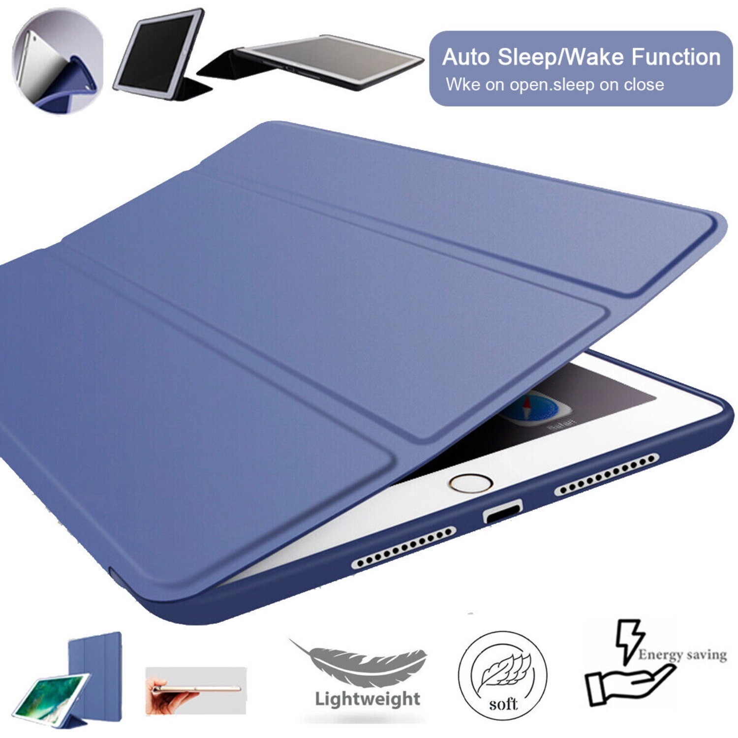 Flip Case Cover For Old iPad 2nd 3rd 4th 5th 6th Generation 9.7″ Case Air Pro US