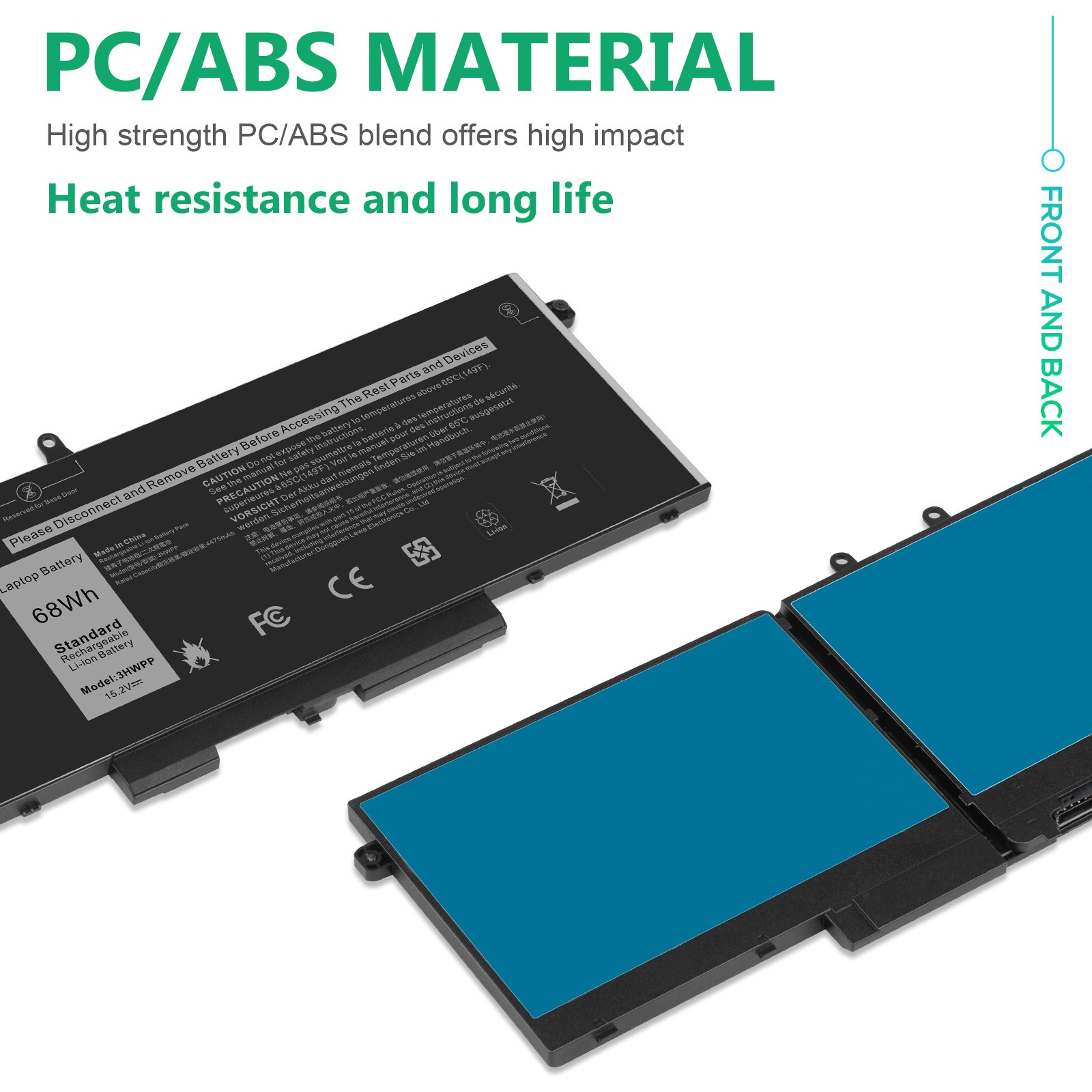 ✅3HWPP /4GVMP BATTERY FOR DELL Latitude 5401 5410 5411 5501 5510 Precision 3541