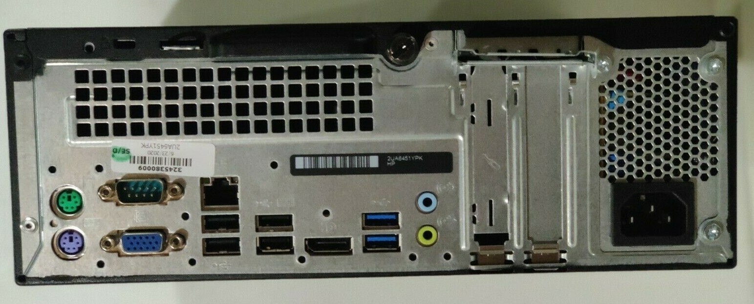 HP ProDesk 400 (G3) SFF Intel G4400 3.3GHz 4GB RAM 250HDD