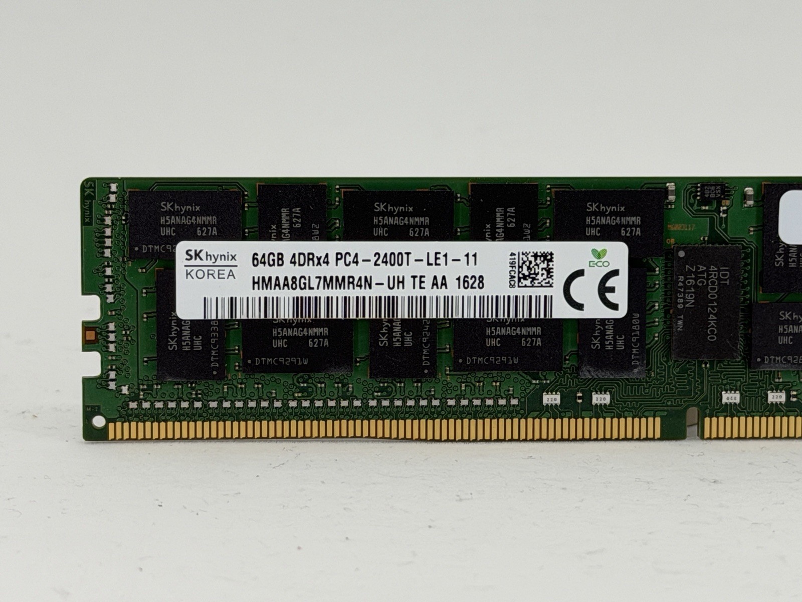 SK Hynix 64GB DDR4 4DRx4 2400MHz ECC Load-Reduced LRDIMM (HMAA8GL7MMR4N-UH)