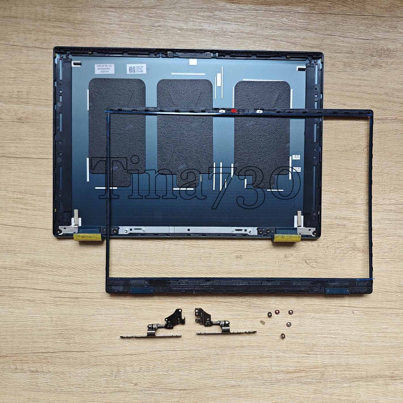 For Dell Inspiron 16Plus 7620 7625 (Not Fit 2-in-1) Back Cover+Bezel+Hinges Blue