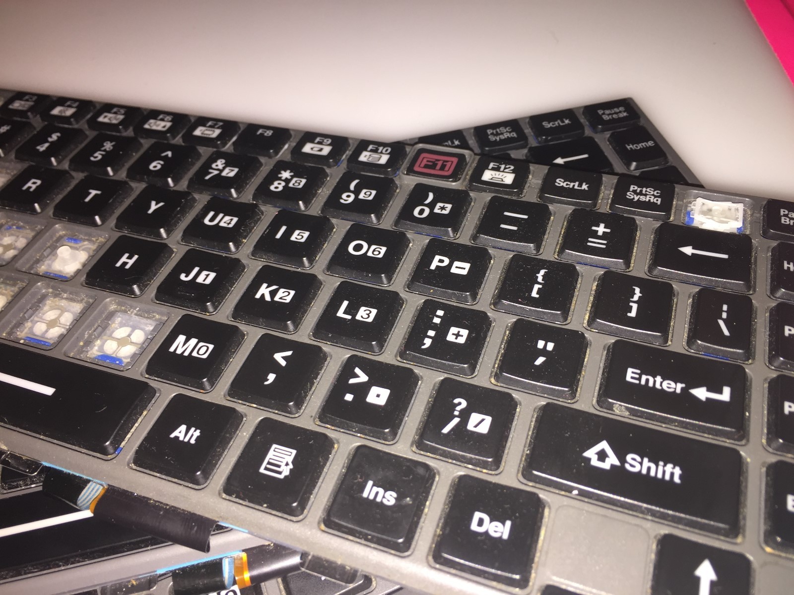 Single Key Replacement for Panasonic ToughBook CF-31, CF-30, CF-52, Backlight