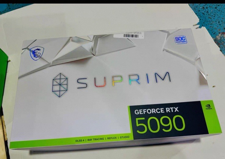 MSI RTX 5090 GAMING Suprim X GPU No Core & VRAM For parts (US Stock)