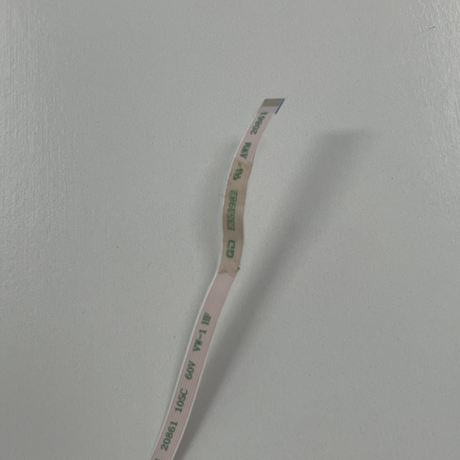 Genuine AWM 20861 E353982 19 cm 60V 8 Pin 190mm x 4.5mm Flexible Ribbon Cable