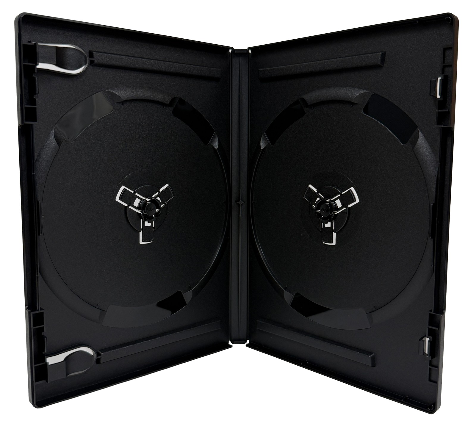 ULTRA PREMIUM STANDARD Black Double DVD Cases 14MM 70g (100% New Material) Lot