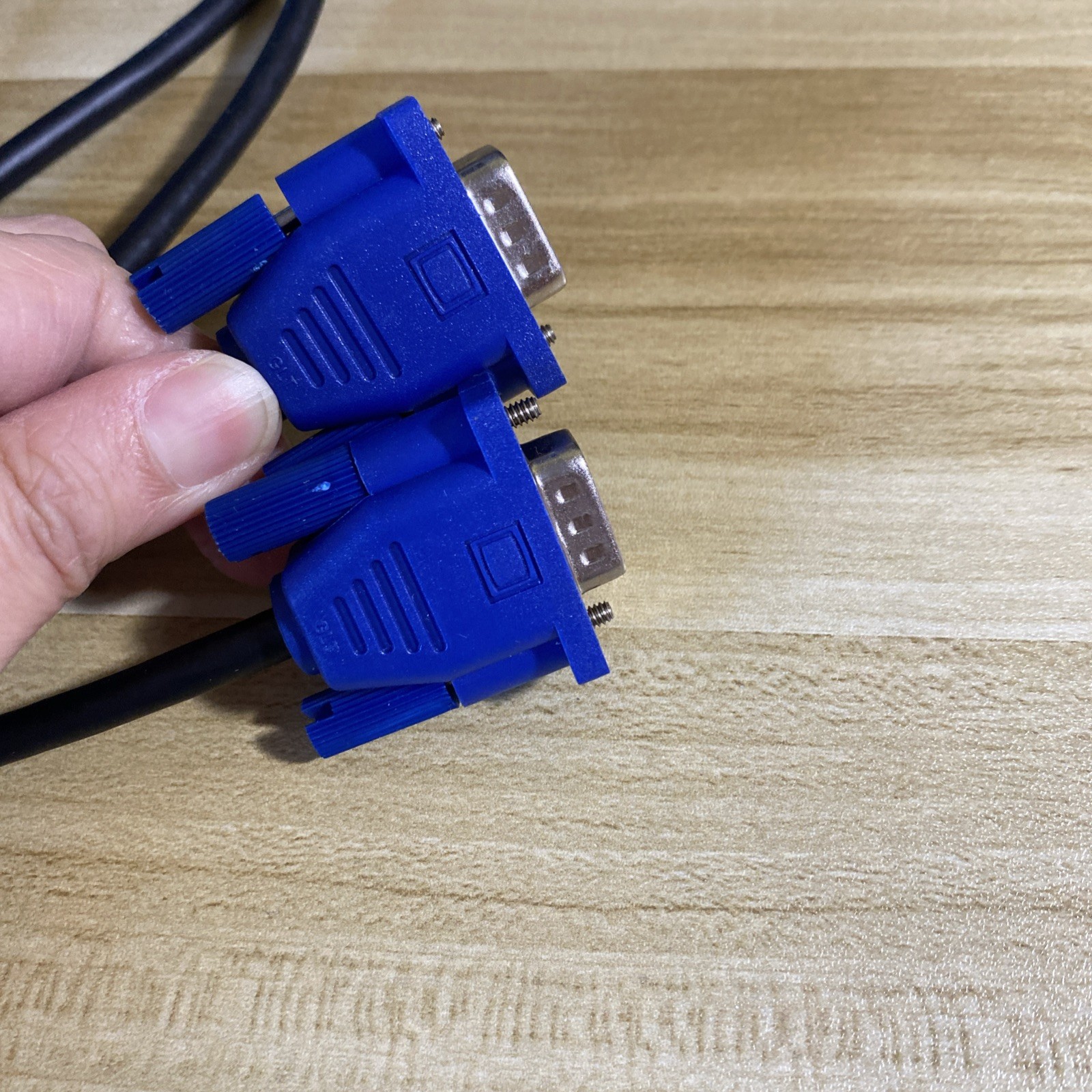 USA Seller!! Fast Shipping!! 5FT VGA SVGA Cable Adapter Male to Male LCD PC TV