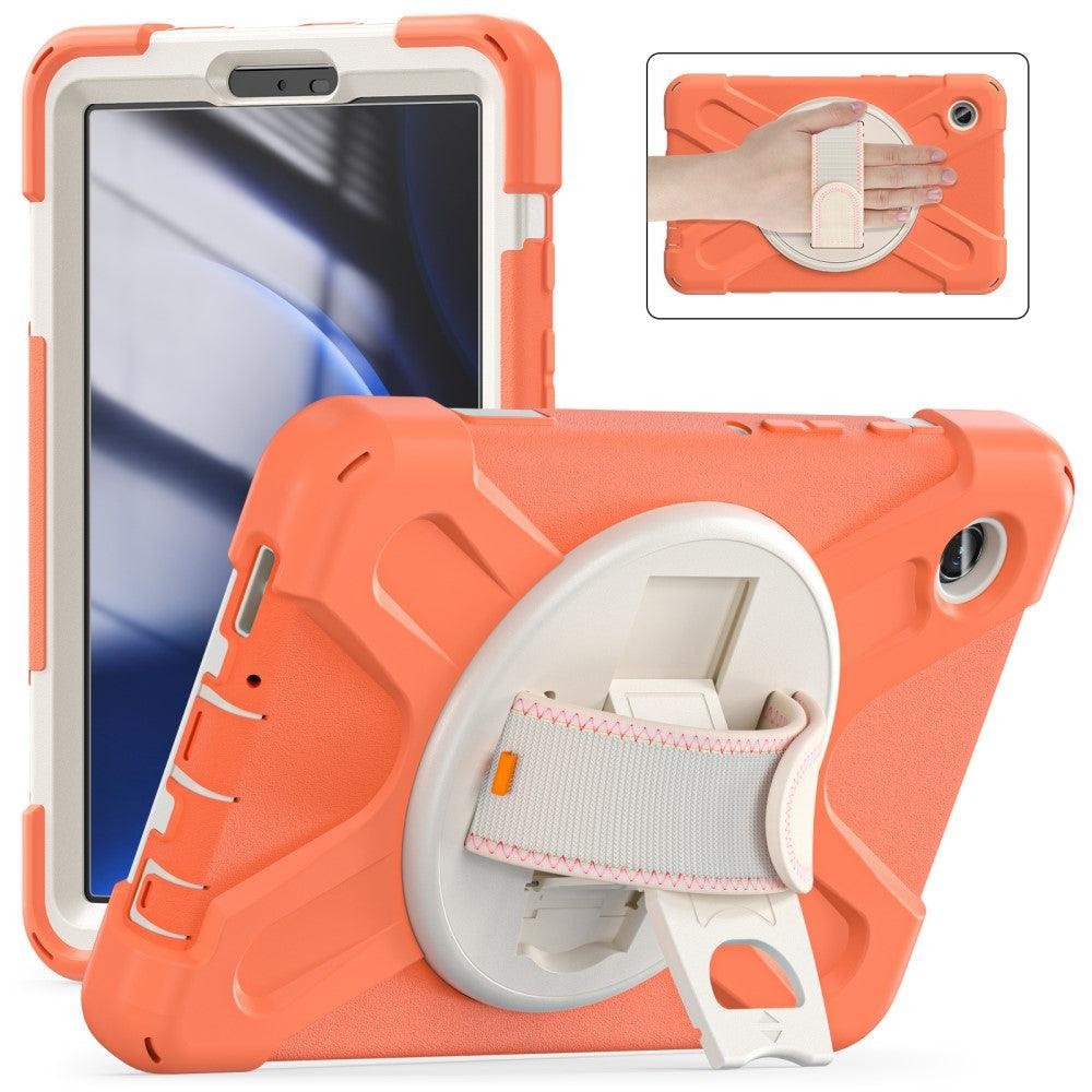 for Galaxy Tab A9+ 11 Case / Samsung Tab A11 Plus 11 cover PC+Silicone – Black