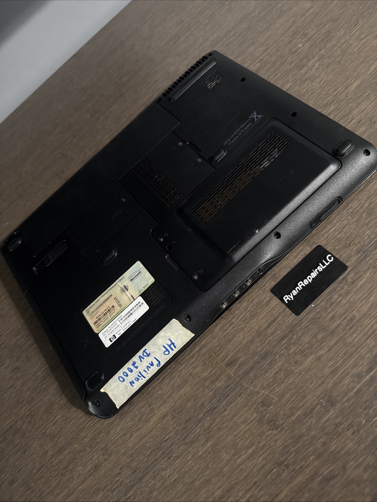 HP Pavilion dv2000 14.1″ Laptop AMD Turion NVIDIA for parts NO HDD READ!