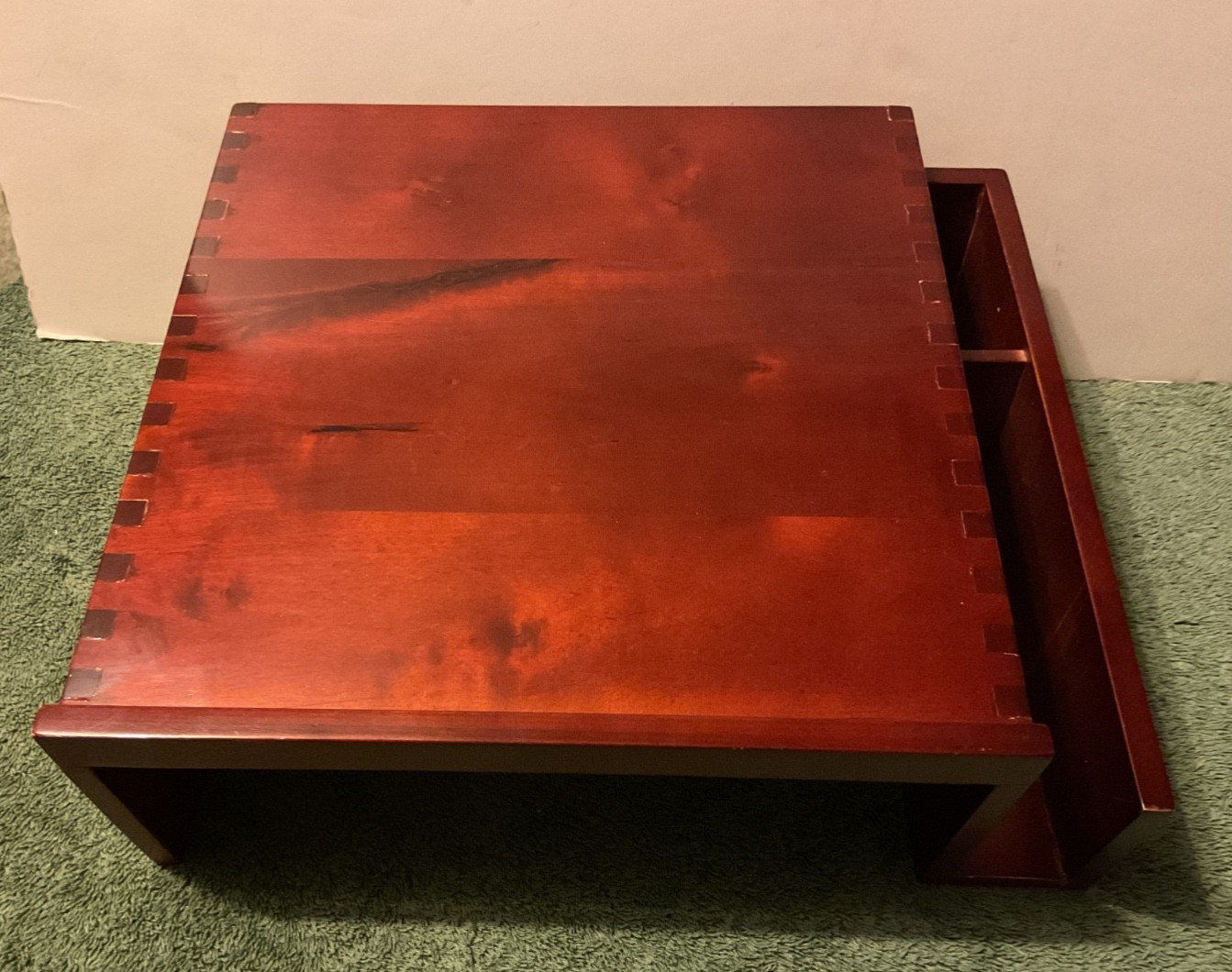Rolodex™ Wood Phone Center Desk Stand Mahogany Tabletop