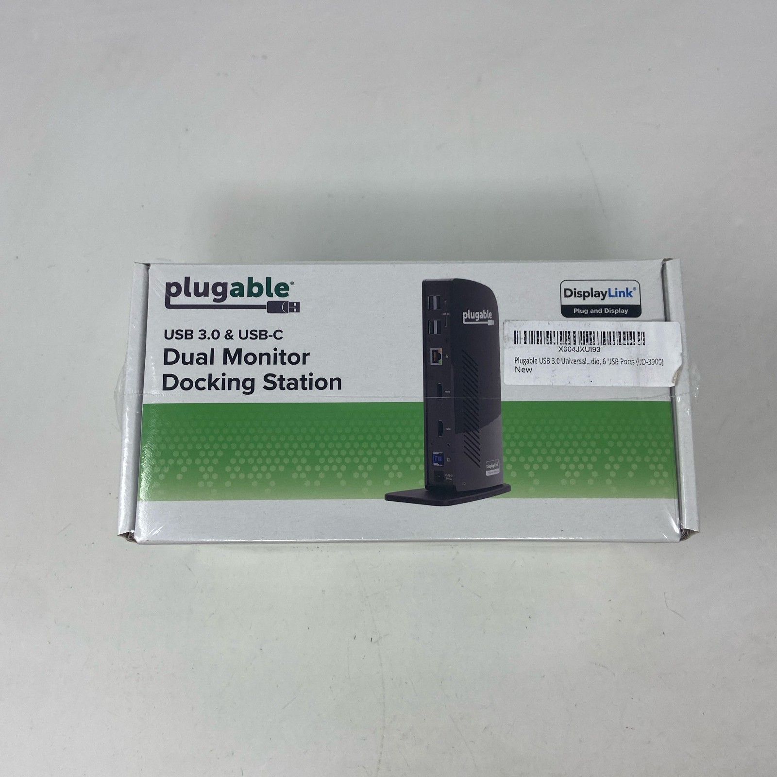 Plugable UD-3900 Dual HDMI USB 3.0/USB-C Docking Station – Black