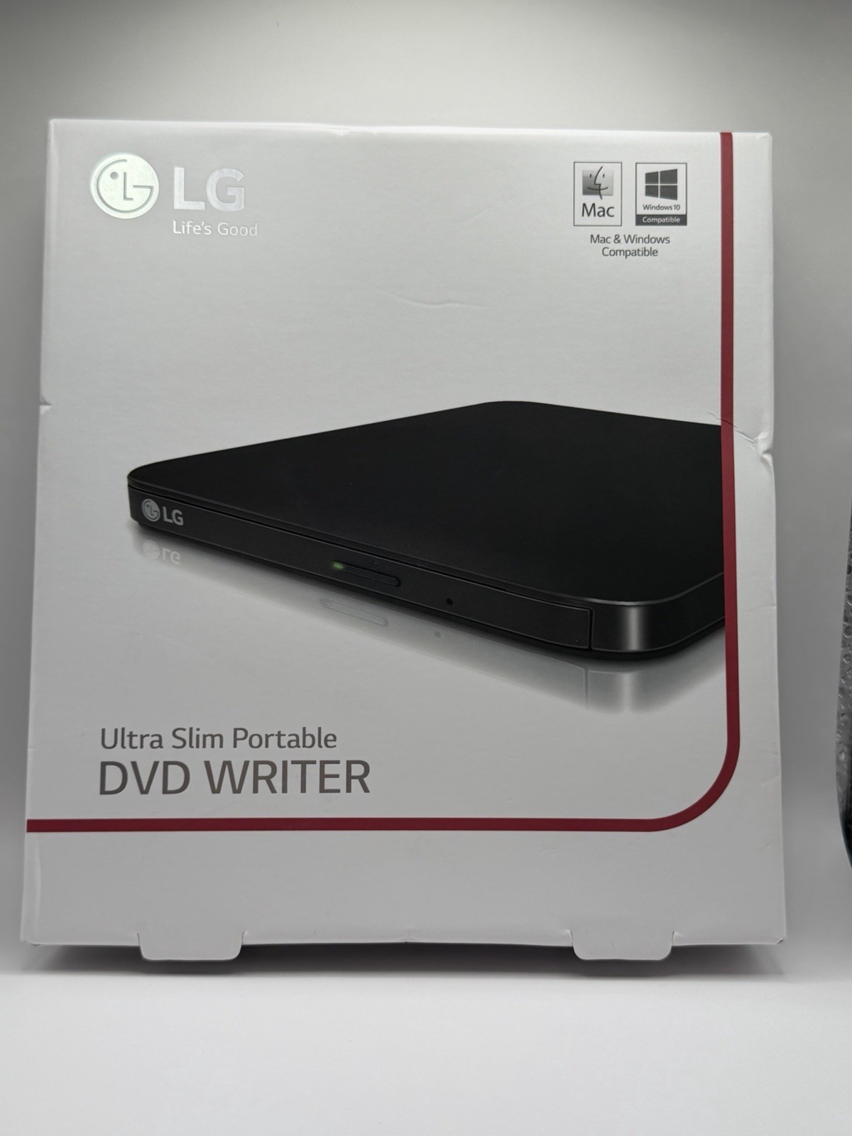 LG SP80NB80 External Drive Ultra Slim Portable DVD Writer Playback Mac & Windows
