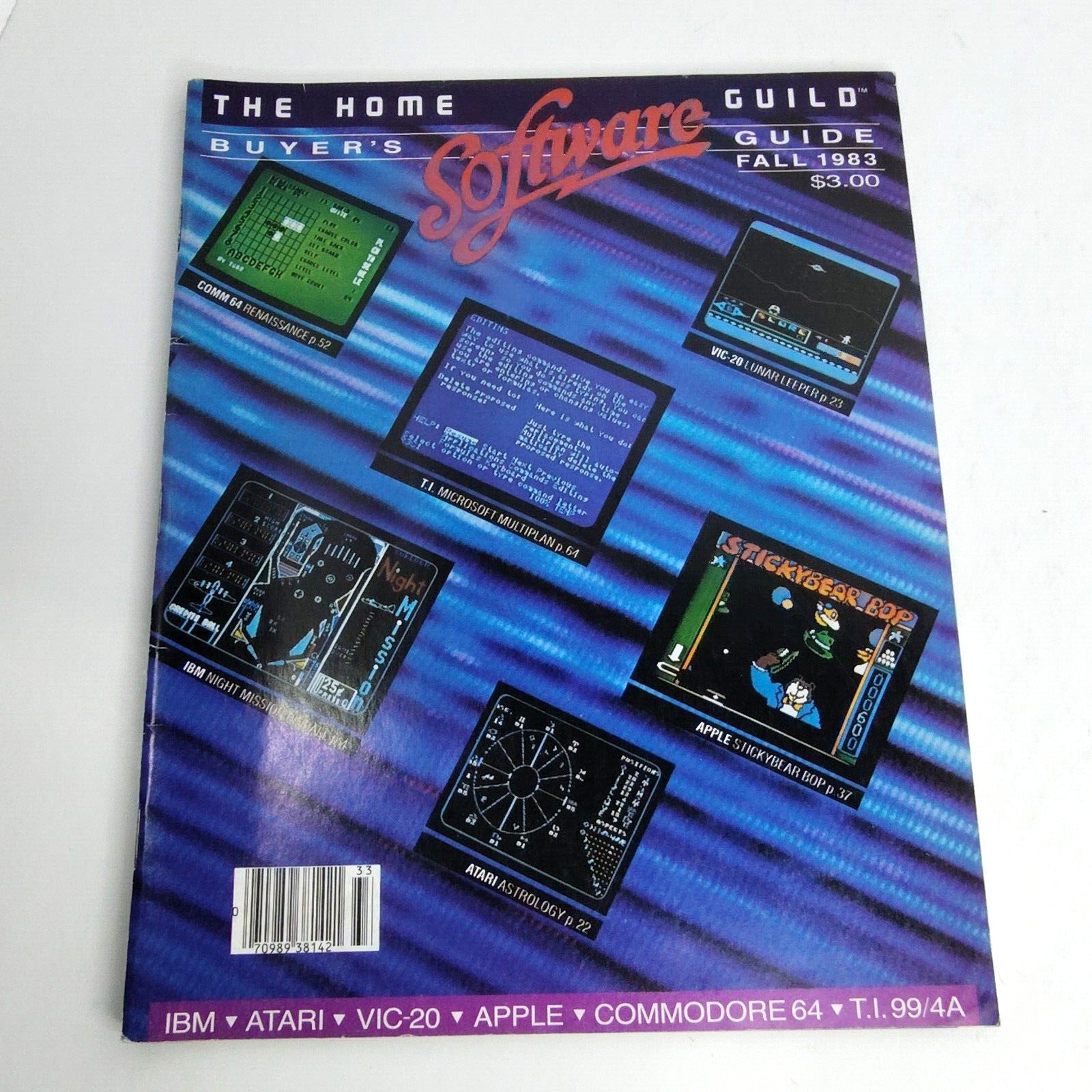 Home Guild Software Buyer’s Guide Fall 1983 Vintage 65 pages